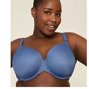 Lane Bryant 42h bijou Blue Full-Coverage Bra